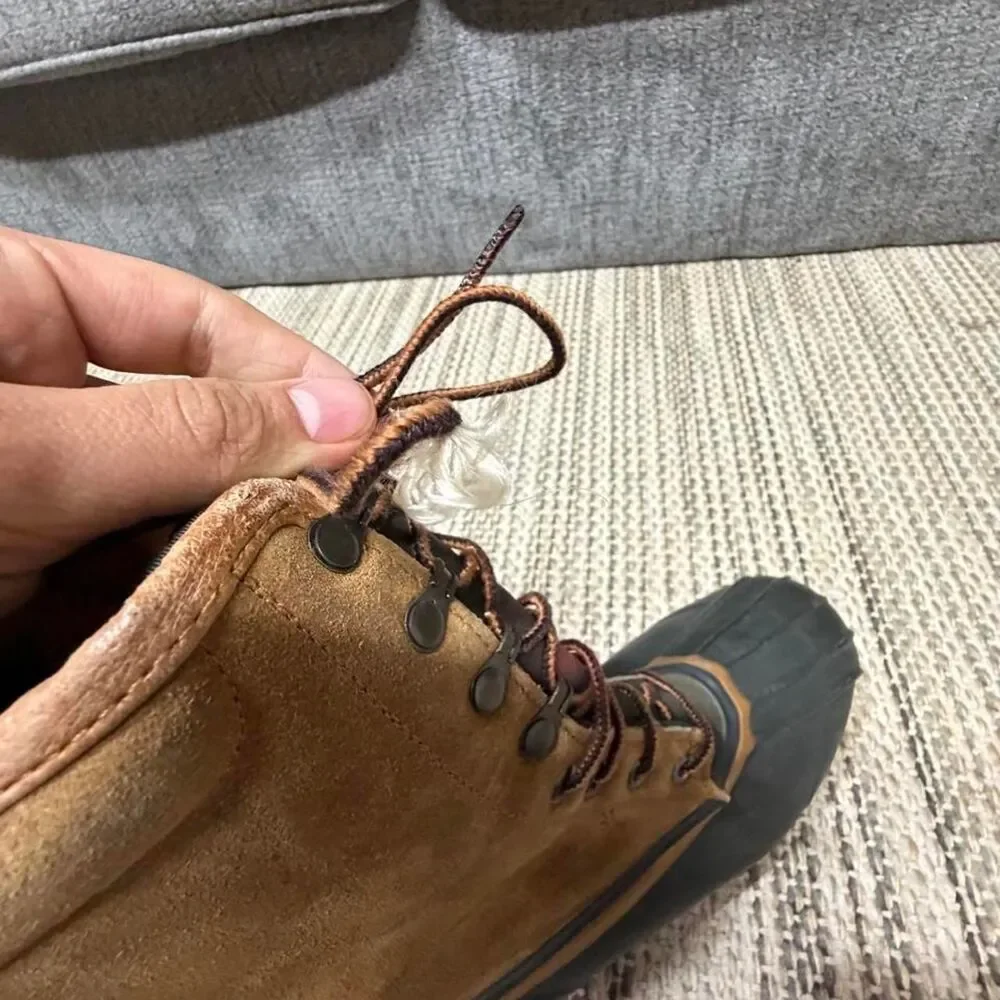 Timberland Men's Brown and Tan Boots